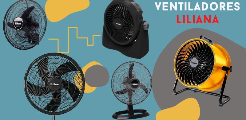 Ventilador de Techo con luz  Liliana - Electrodomésticos para tu vida