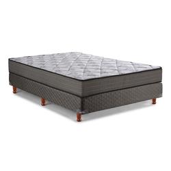 Conjunto Sommier Piero Espuma Nova 2 Plazas Y Medi