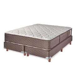 Conjunto Sommier Piero Resortes Domani Queen Size 160X200