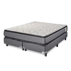 Conjunto Sommier Piero Espuma Nova Pillow Top King Size 200X200