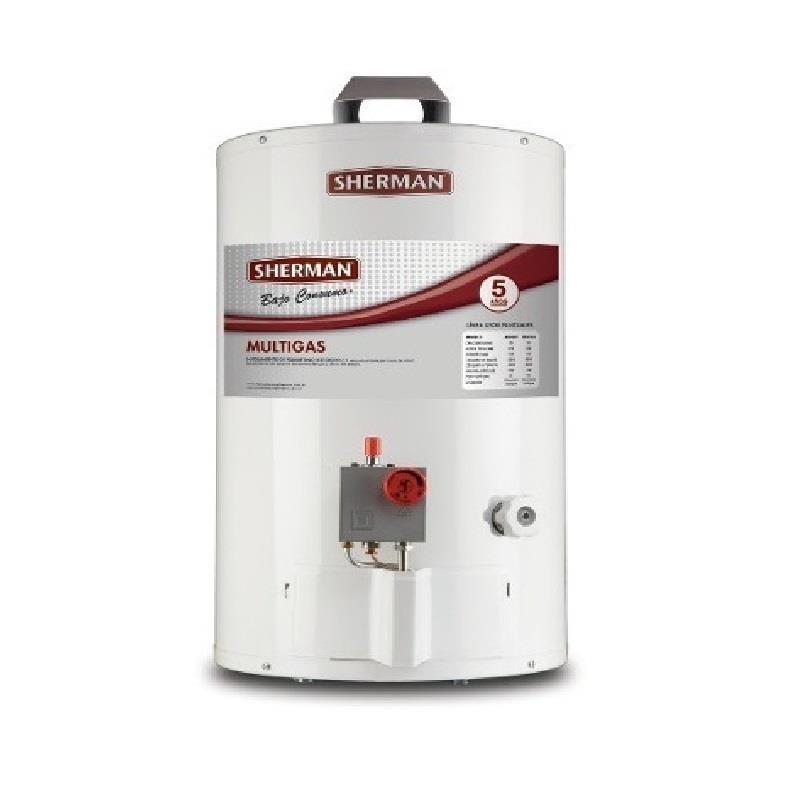 TERMOTANQUE 50L CARGA SUPERIOR