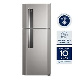 Heladera No Frost Electrolux Efficient Inverter 260L Plata HENI3000P