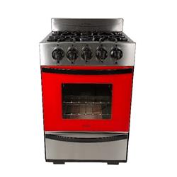 COCINA TIVOLI INDUSTRIAL 56 COLOR ROJO