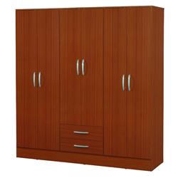 PLACARD MOSCONI 6 PUERTAS CAOBA OUTLET