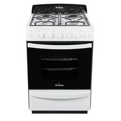 Cocina Singer Florencia 5546 Multigas Luz Encendido Blanca Rejilla Fundición