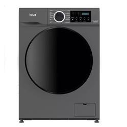 Lavarropas automático BGH Inverter BWFI08S24AR 8kg 1400rpm Dark Silver