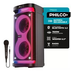 Parlante Portátil Philco 4500w Bluetooth Con Micrófono Tp6500