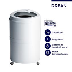 Lavarropas Semiautomatico Drean LRDR57SB0 5 Kg Blanco