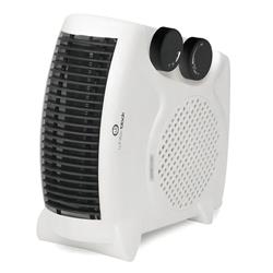 Caloventor Eléctrico Dual 2 Posiciones Whitenblack 2000w Color Blanco