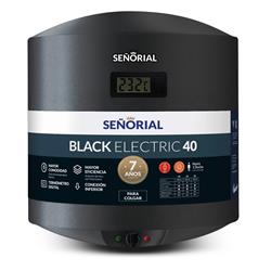 Termotanque Señorial 40 Litros Electrico Black 2.0 Inferior