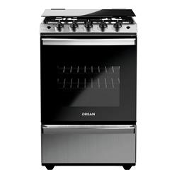 Cocina Multigas 56 Cm Inoxidable Con Air Fryer Drean Cd5617ai0