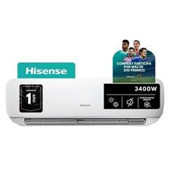 Aire Acondicionado Hisense Split  3400w Frio Calor As12hr4svrkg03px4 