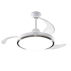 Ventilador De Techo Peabody Pe-vtrdc425s 42 Retráctil Cantidad de aspas 3 Estructura Blanco