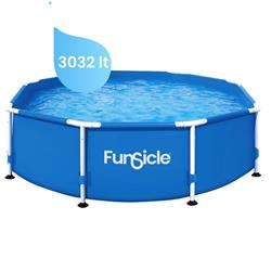 Pileta Estructural Funsicle Redonda 244x76 3032 Litros