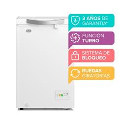 Freezer Horizontal Gafa 100L Blanco Función Turbo FGHF100B-S