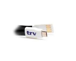 CABLE USB 2.0 a MICRO USB 1 m Plano Negro