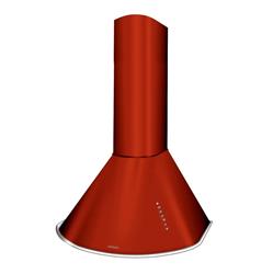 CAMPANA LLANOS CIRCULAR MILENICA 60CMS ROJO