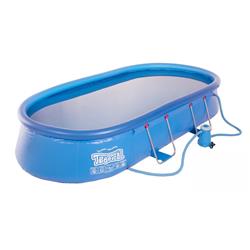 Pileta Sol de Verano 5500Lts 4.40x2.05x0.80 Mts Max45 Con Kit De Filtrado