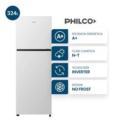 Heladera Inverter Con Freezer Philco No Frost 324 