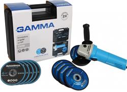 HERRAMIENTA GAMMA AMALODARA ANGULAR G1910KAR EN KIT 750W